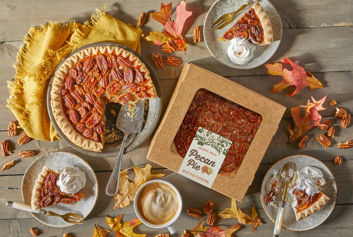 Pecan Pie 24 Oz Classic Southern Style Caramelized Nut Pie