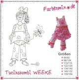 Sewing Pattern Weeke Tunic and Trouser by Farbenmix