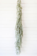 Artificial Frosted Weeping Pine Garland 6' Christmas Home Decor Accent