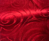 Velvet Upholstery Fabric Westwood Modern Pattern Purple