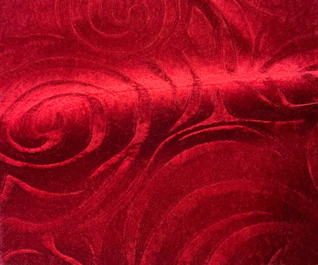 Velvet Upholstery Fabric Westwood Modern Pattern Purple