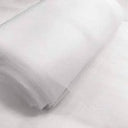 Tulle Bolt Polyester Fabric - Soft Diamond Netting, Solid, White, 54" Width, 40 Yards