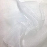 Sparkle Crystal Sheer Organza Fabric Shiny for Fashion, Crafts, Decorations 60″ Width