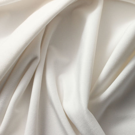 Camden Velvet Polyester Fabric - Solid Color, 60" Width (1 Yard)