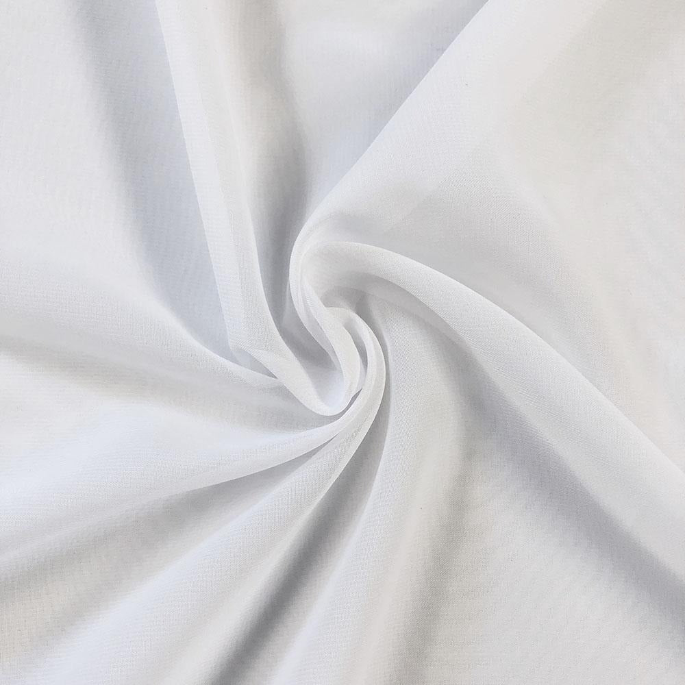 Solid Chiffon Polyester Fabric - Sheer, 58/60" Width