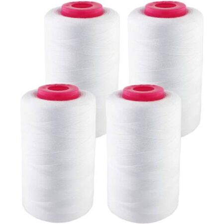 1 Yard Bulk 4 Pack All Purpose Sewing Thread Cones for Machine Stitching standard spool size