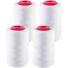 1 Yard Bulk 4 Pack All Purpose Sewing Thread Cones for Machine Stitching standard spool size