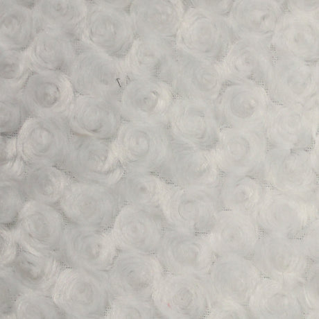 1 Yard Minky Rosebud Fabric 58/60″ Width