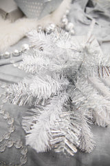 21 Inch Caprico PVC Spray - Silver & White