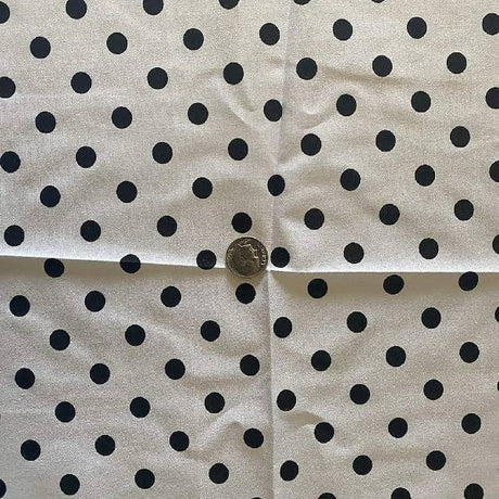 1 Yard Small Polka Dot Poly Cotton Fabric Multi Color for Apparel Crafts 60 Inch Width