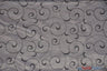 Swirl Organza Polyester Fabric - Embroidered Swirl Sheer, 52/54" Width, Multiple Colors (1 Yard)