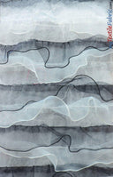 Organza Ruffled Mesh Polyester Fabric - Layered Ruffle Mesh, 57" Wide, Multiple Colors (1 Yard)