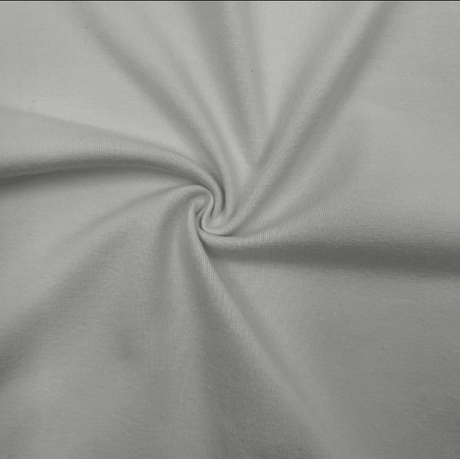 Cotton Jersey Fabric White 100% USA Cotton