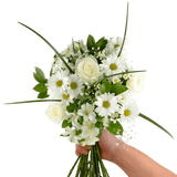 Winter Time Flower Bouquet Fresh Mixed Arrangement