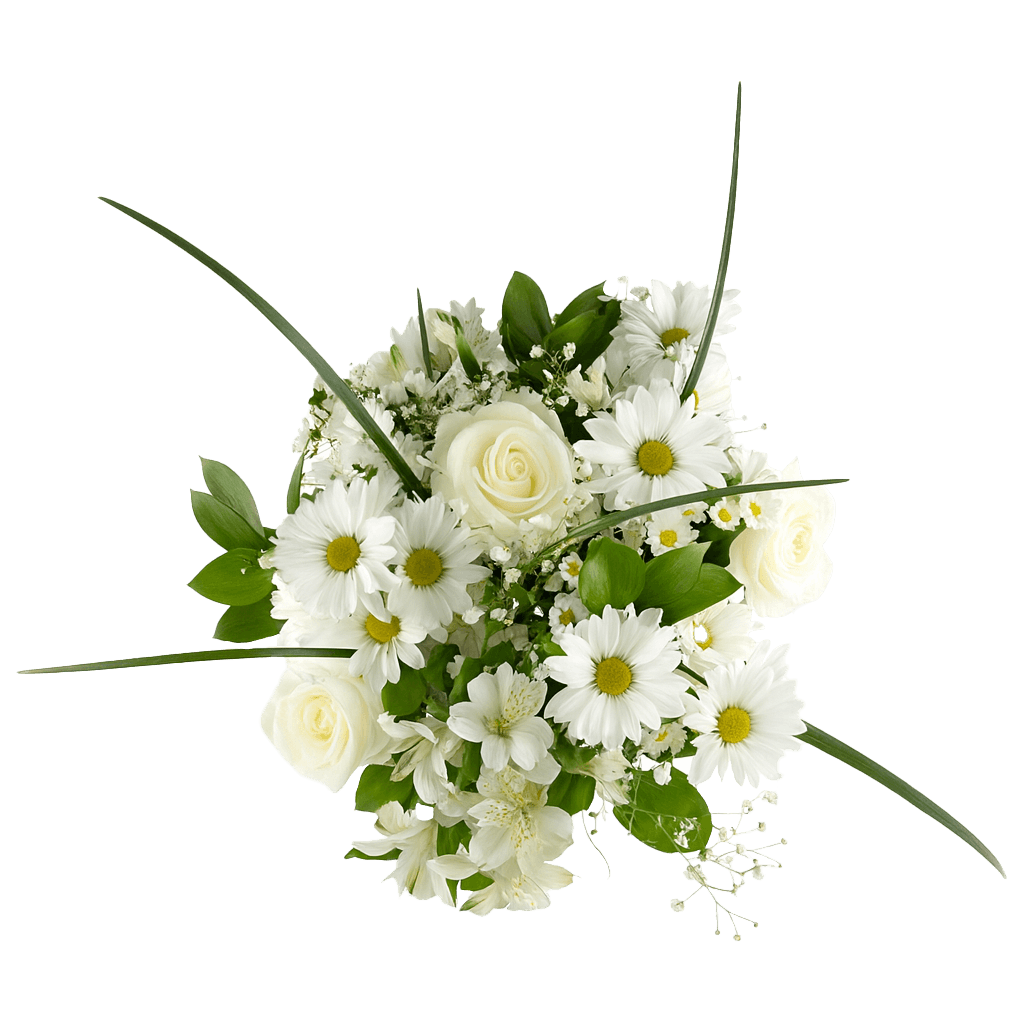 Winter Time Flower Bouquet Fresh Mixed Arrangement