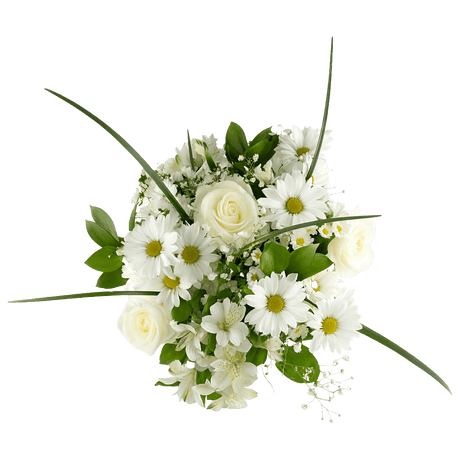 Winter Time Flower Bouquet Fresh Mixed Arrangement