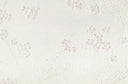 1 Yard Dazzling White Floral Glitter Organza Apparel Fabric 58/60" Width