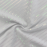 Waterfall On Polyester Spandex Fabric - Iridescent Sequin Dots, 56" Width (1 Yard)
