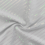 Waterfall Polyester Spandex Iridescent Fabric