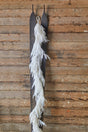 120” Real Touch Flocked White Norfolk Pine Garland