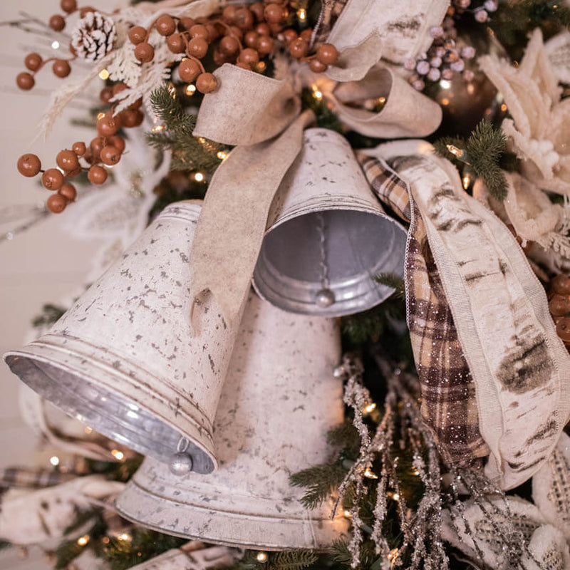 White Washed Bell - Large