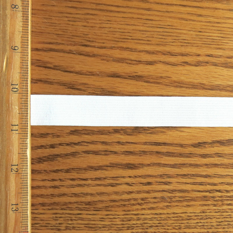 Swimsuit Elastic White 3/4 Inch Wide