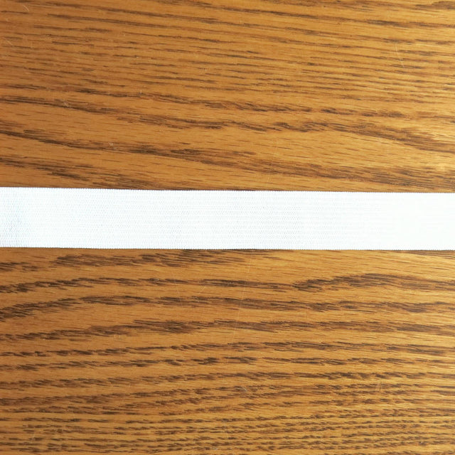 Swimsuit Elastic White 3/4 Inch Wide