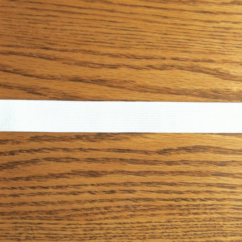 Swimsuit Elastic 3/4" Wide White Braided