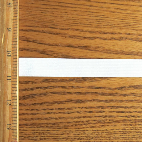 Swimsuit Elastic 3/4" Wide White Braided