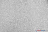 Wedding Bliss 100 Percent Polyester Chiffon Fabric - 3D Floral Embroidery, Semi Sheer, 52" Width, 4 Colors (1 Yard)