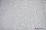 Victorian Damask Jacquard Fabric - Vineyard Damask Pattern, 58/60" Width (1 Yard)