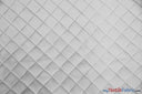Pintuck 2X2 Taffeta Fabric - Diamond Pattern, 54" Width, Multiple Colors (1 Yard)