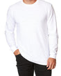 Lucky Friends 1501 Cotton Fabric - White, Long Sleeve, Adult Shirt (1 Piece)
