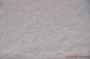 Swirl Organza Polyester Fabric - Embroidered Swirl Sheer, 52/54" Width, Multiple Colors (1 Yard)
