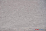 Swirl Organza Polyester Fabric - Embroidered Swirl Sheer, 52/54" Width, Multiple Colors (1 Yard)