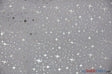 Shooting Star Foil Organza Polyester Fabric - Sheer Silver Metallic Star, 58/60" Width (1 Yard)