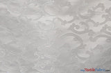 Vineyard Scarlet Jacquard Polyester Fabric - Vineyard Pattern, 58/60" Width, Multiple Colors (1 Yard)