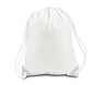 Drawstring Bag Fabric - White, 14" X 17" (1 Piece)