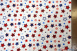 White Star 100 Percent Cotton Fabric - White Star Print, 60" Width (Yards)