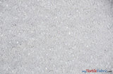 Glitz Mesh Sequins Polyester Fabric - 3Mm Glitter Sequins, 52" Width, Multiple Colors (1 Yard)