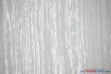 Italian Crush Satin Polyester Fabric - Solid Multiple Colors, 108" Width (1 Yard)