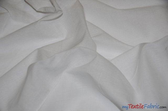 Cotton Lawn 100 Percent Cotton Fabric - Solid Sheer, 60" Width, Multiple Colors (1 Yard)