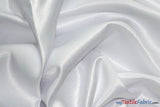 Stretch Matte Satin Peau De Soie Polyester Fabric - Solid, 58/60" Width (1 Yard)