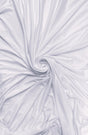Stretch Lining Polyester Fabric - White, Matte Soft, 60" Width (1 Yard)