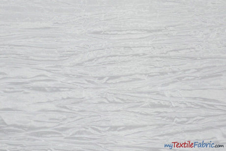 Crease Taffeta Crush Taffeta Polyester Fabric - Crushed Texture, 50/52" Width (Continuous Yards Or By Bolt)
