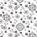 Poly Cotton Bandana Print Fabric