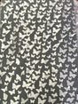 3D Butterflies White Polyester Fabric - White Butterflies, 54" Width