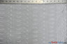 Polyester Cotton Eyelet Embroidery Fabric - Double Sided Border, 45" Wide, Multiple Colors (1 Yard)