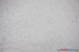 Fantasia Sheer Organza Embroidery Fabric - Embroidered Floral Sheer, 54" Width, Multiple Colors (1 Yard)