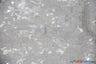 Raindrop Sequins Polyester Fabric - Transparent Oval Sequins, 52" Width, Two Colors (1 Yard)